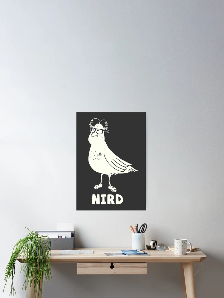 Thumbnail 2 of 3, Poster, Nird designed and sold by RixzStuff.
