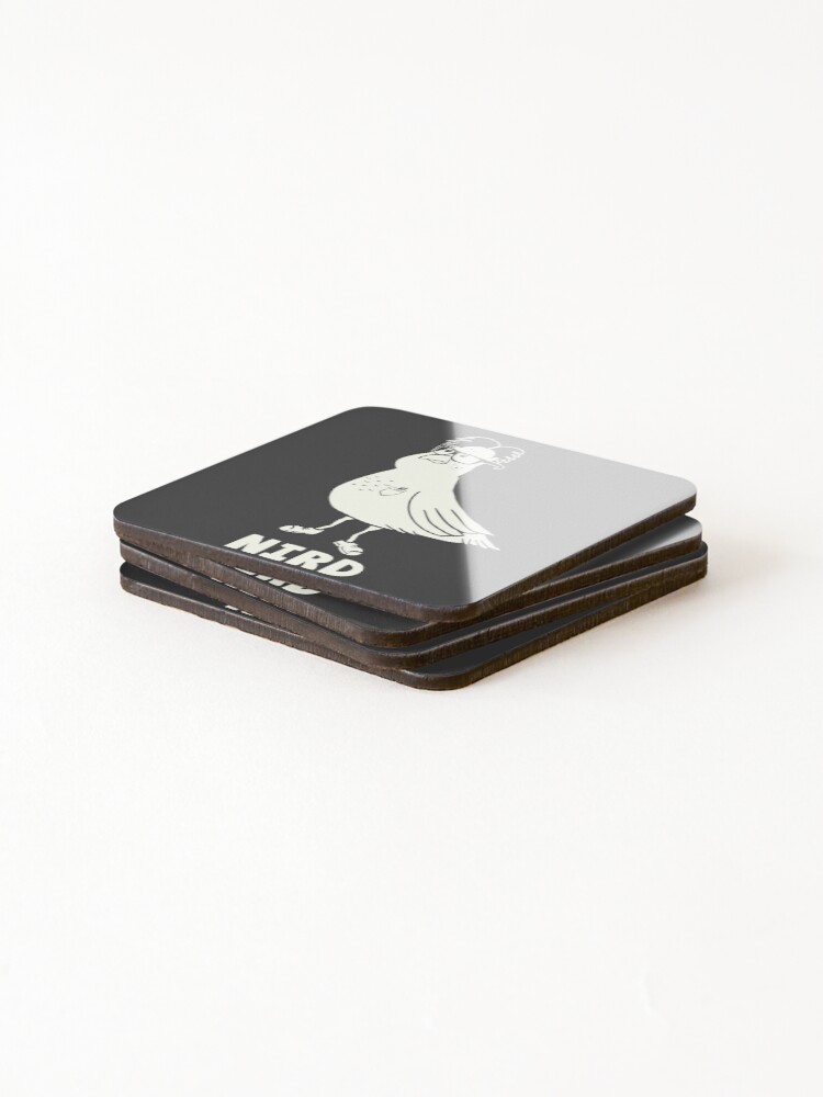 Thumbnail 4 of 5, Coasters (Set of 4), Nird designed and sold by RixzStuff.