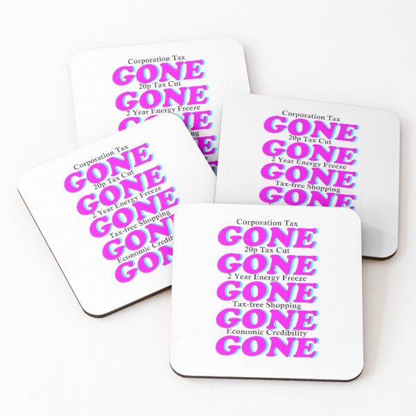 Item preview, Gone! Gone! Gone! UK Prime Minister Backtrack on Policies   designed and sold by MimsTees.