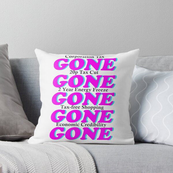 Item preview, Gone! Gone! Gone! UK Prime Minister Backtrack on Policies   designed and sold by MimsTees.
