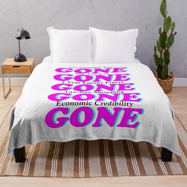 Item preview, Gone! Gone! Gone! UK Prime Minister Backtrack on Policies   designed and sold by MimsTees.