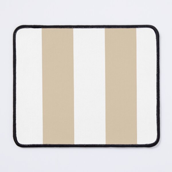 Artikelvorschau, Khaki White Minimal Vertical Stripe Pattern Pairs Valspar 2023 COTY Holmes Cream 3004-10B entworfen und verkauft von ColorOfTheYears.