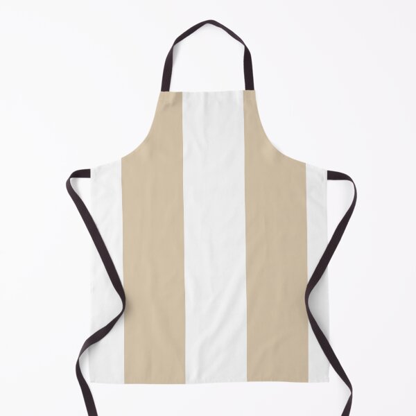 Item preview, Khaki White Minimal Vertical Stripe Pattern Pairs Valspar 2023 COTY Holmes Cream 3004-10B designed and sold by ColorOfTheYears.