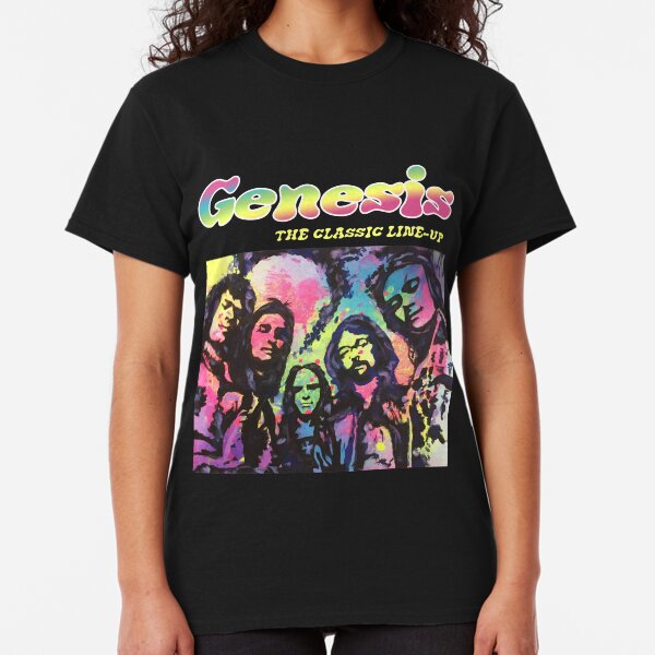 Genesis Fanart "The Fab Five" Painting by Frank Grabowski Classic T-Shirt