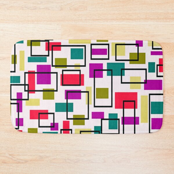 Item preview, Retro Inspired Rectangles designed and sold by TotallyRetroArt.