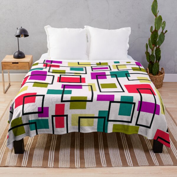 Item preview, Retro Inspired Rectangles designed and sold by TotallyRetroArt.