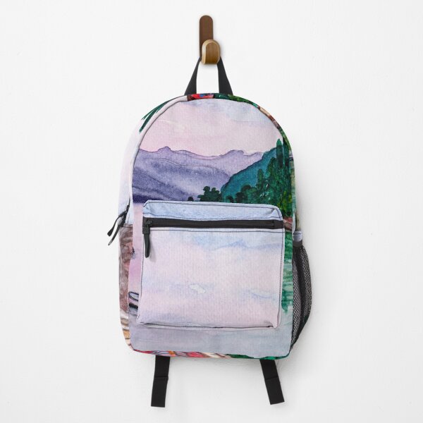Item preview, Lake Como, Varenna Village at Sunset designed and sold by ArinasFineArt.
