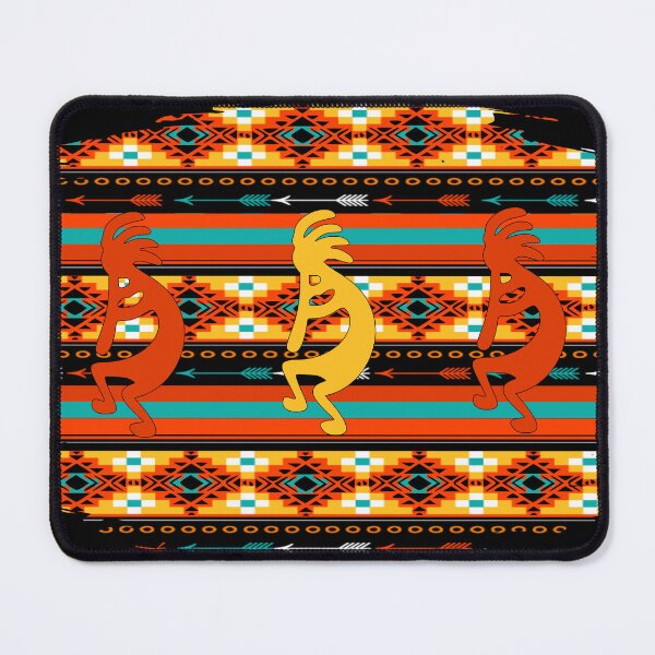 Item preview, Kokopelli With Native American Pattern - Southwest Design designed and sold by handsoftime2020.