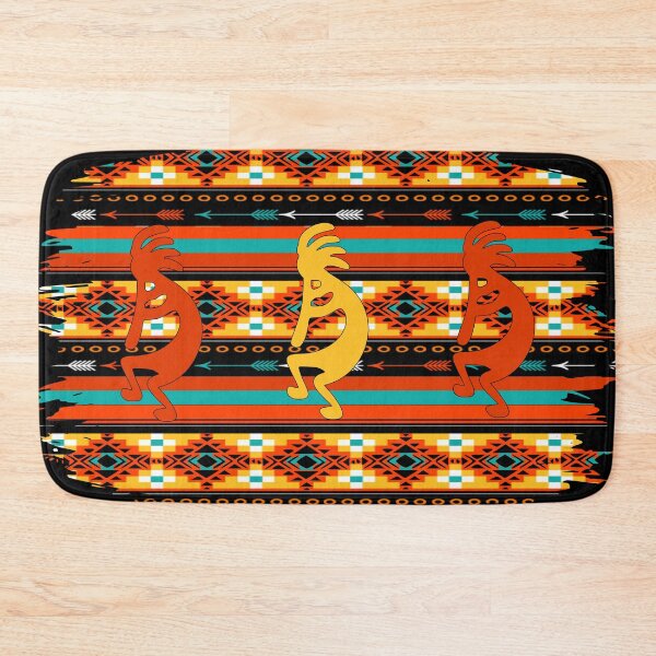 Artikelvorschau, Kokopelli mit indianischem Muster – Southwest Design entworfen und verkauft von handsoftime2020.