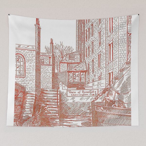 Item preview, THE TOWN OF RAMSGATE PUB WAPPING LONDON  designed and sold by Mackenzie Moulton International Artist .