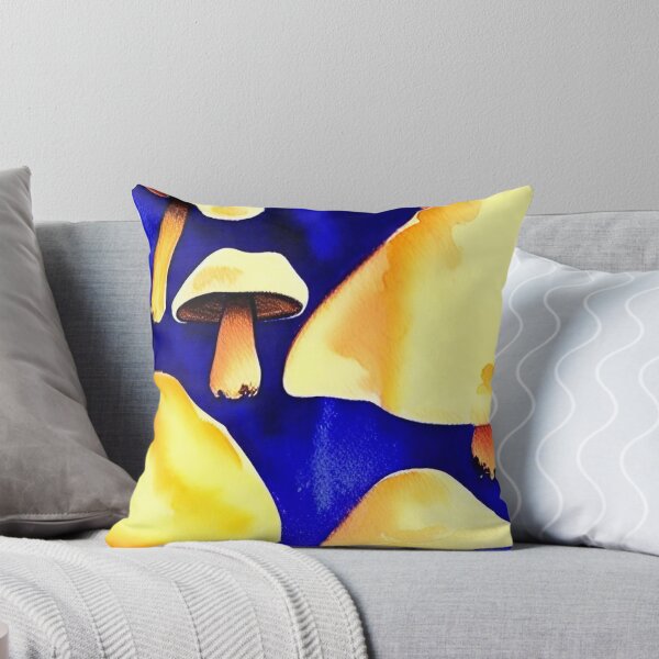 Item preview, Mushrooms watercolor painting designed and sold by Mirarima.