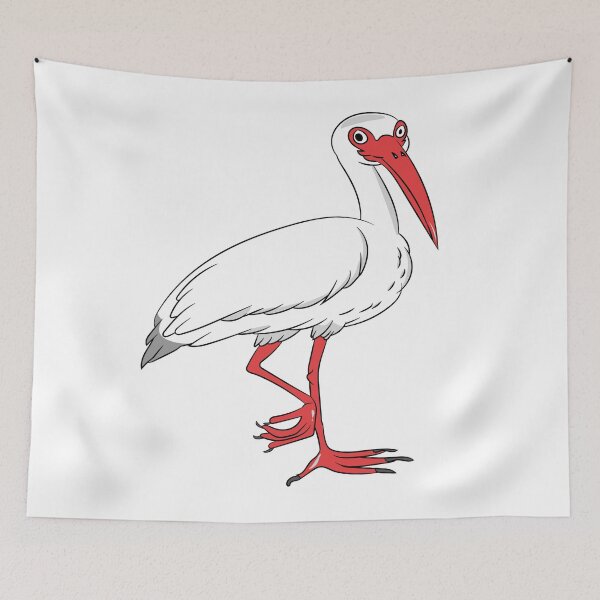 Item preview, White Ibis designed and sold by Sameh Messaoudi.