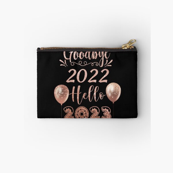 Item preview, Goodbye 2022 Hello 2023 Glitter Rose Gold Balloons designed and sold by Karry-Pat.