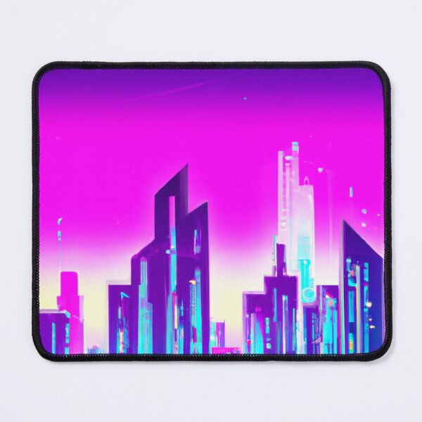Item preview, Synthwave city at night designed and sold by SJG-digital.