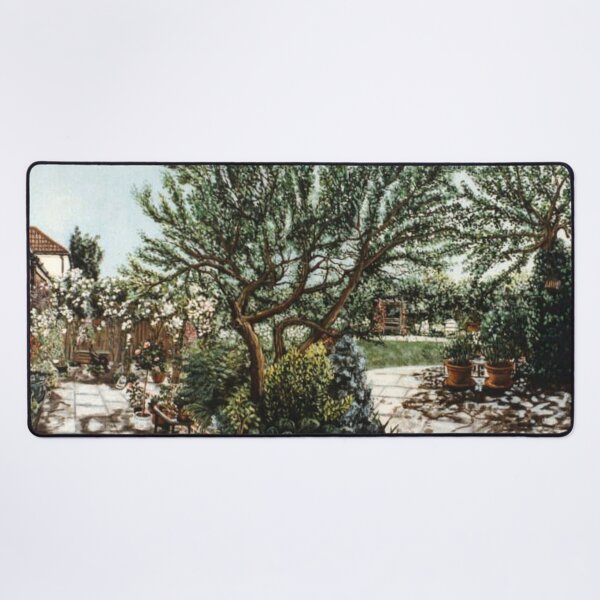 Item preview, FISH EYE VIEW OF AN ENGLISH GARDEN designed and sold by Mackenzie Moulton International Artist .