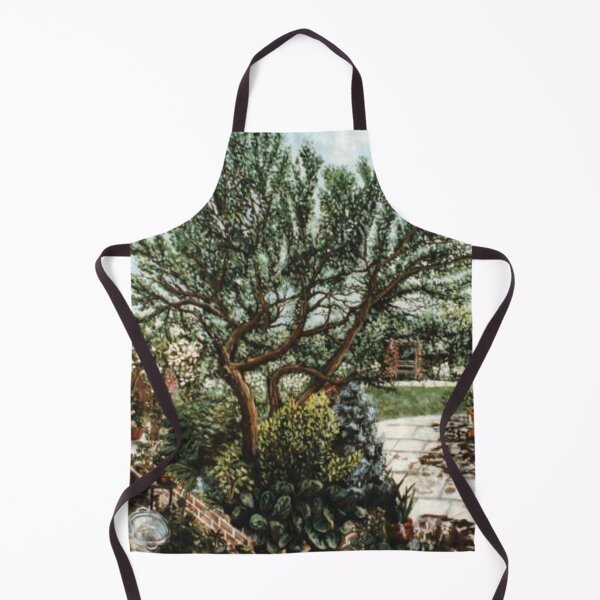Item preview, FISH EYE VIEW OF AN ENGLISH GARDEN designed and sold by Mackenzie Moulton International Artist .