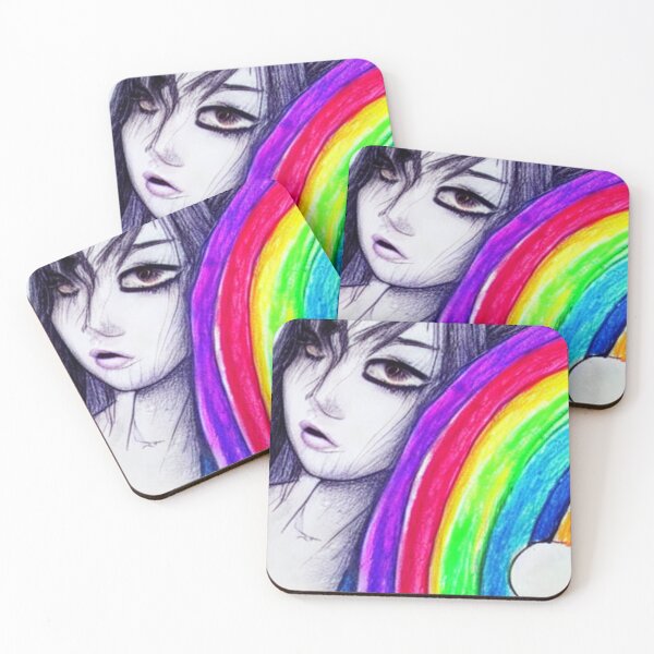 Item preview, The rainbow girl designed and sold by Subjectiv3Art.