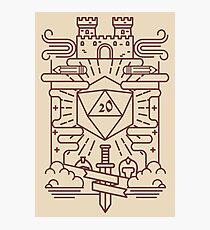 Whimsical RPG Photographic Print