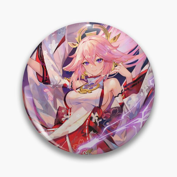 Aperçu de l'œuvre Pied grec Yae Miko Genshin Impact créée et vendue par genshinwaifus.
