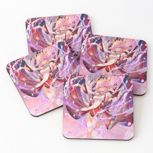 Item preview, Pie griego Yae Miko Genshin Impact designed and sold by genshinwaifus.