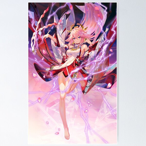 Item preview, Greek Foot Yae Miko Genshin Impact designed and sold by genshinwaifus.