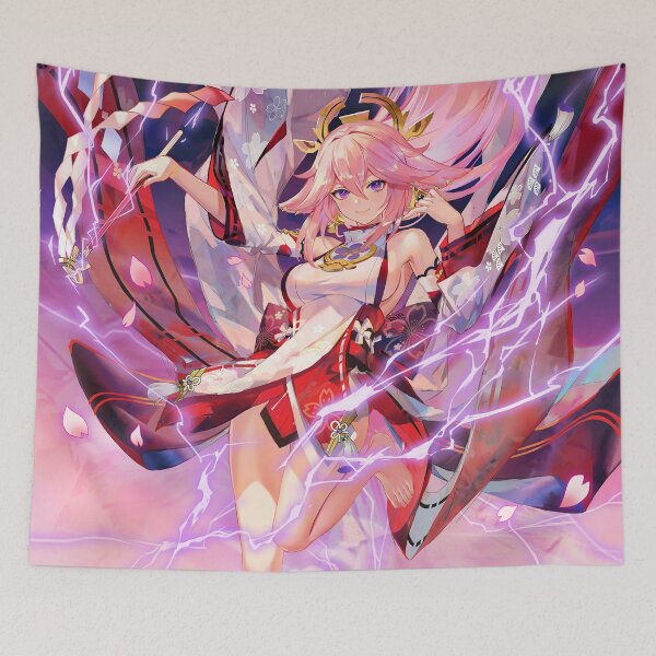Item preview, Greek Foot Yae Miko Genshin Impact designed and sold by genshinwaifus.