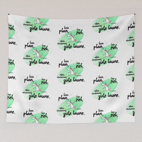 Item preview, No plan, no goal ... but damn good mood. designed and sold by KnochiART.