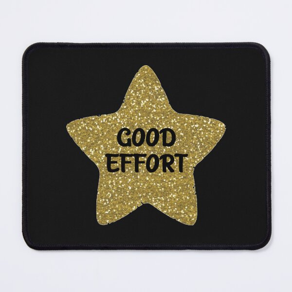 Item preview, Good Effort Gold Star Sticker designed and sold by Bododobird.