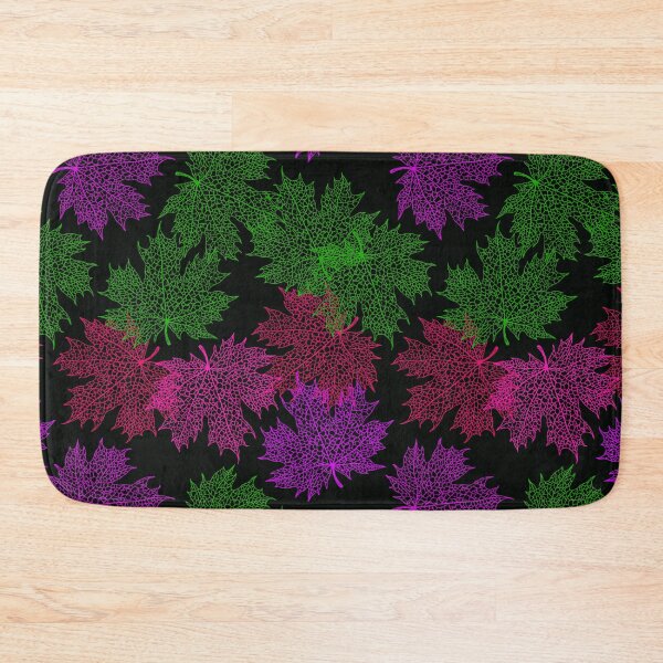 Item preview, Colorful Maple Leaves pattern - M17 designed and sold by Art-by-Geoff.