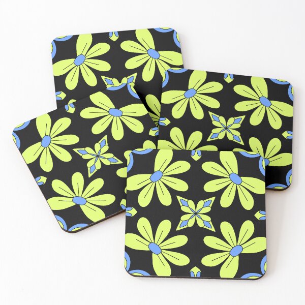 Item preview, Blue and Green Floral Pattern designed and sold by patternologyy.
