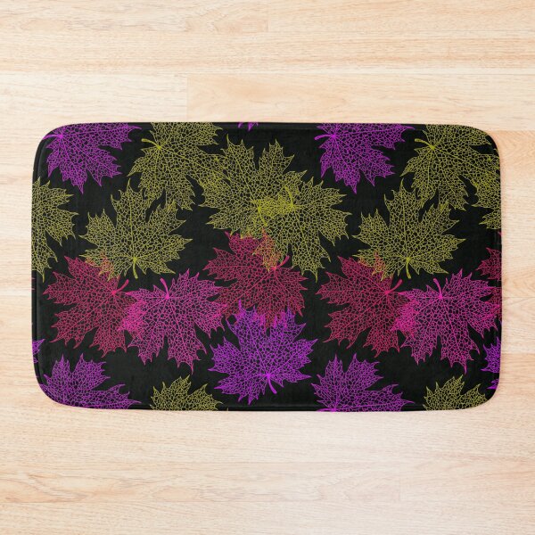 Item preview, Colorful Maple Leaves pattern - M18 designed and sold by Art-by-Geoff.