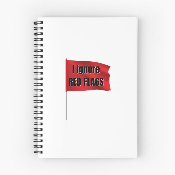 Item preview, I ignore red flags T-shirt designed and sold by Nerdygirlteez.