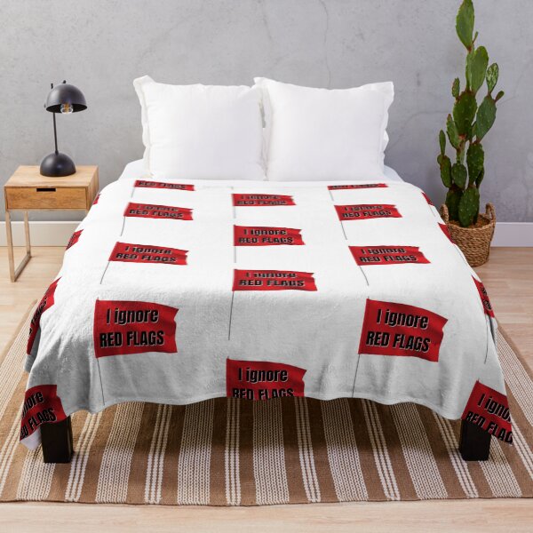 Item preview, I ignore red flags T-shirt designed and sold by Nerdygirlteez.