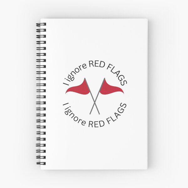Item preview, I ignore red flags T-shirt designed and sold by Nerdygirlteez.