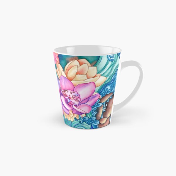 Orchid Splash Tall Mug