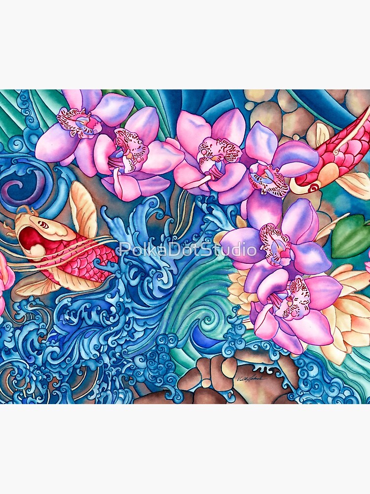 Orchid Splash by PolkaDotStudio