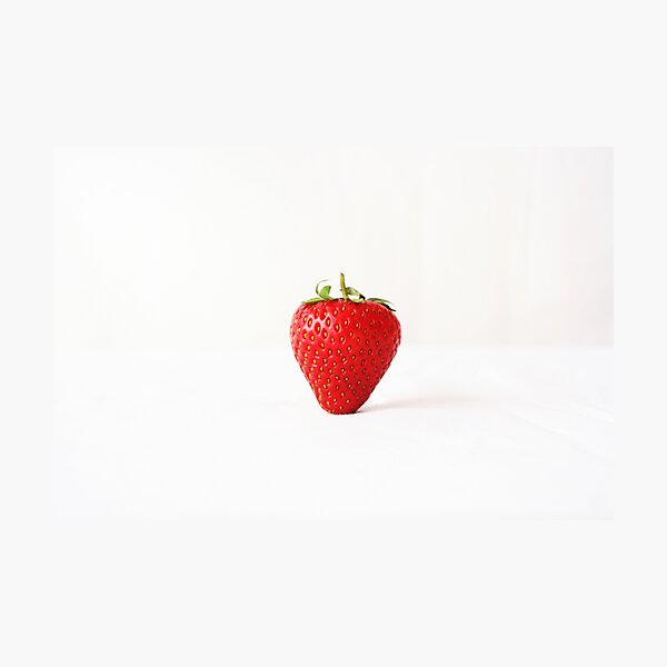 One Red Strawberry Photographic Print