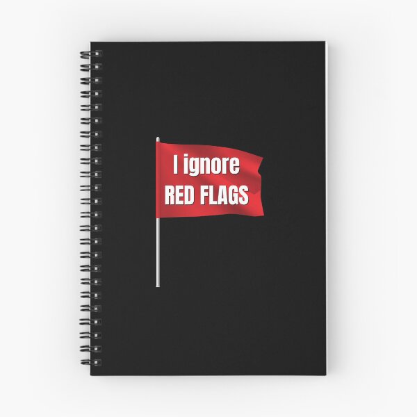 Item preview, I ignore red flags T-shirt designed and sold by Nerdygirlteez.
