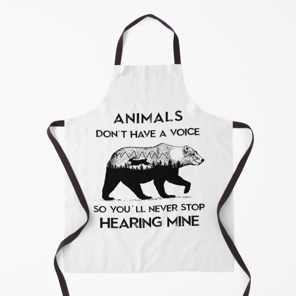 Item preview, Animals don't have a voice so you'll never stop hearing mine designed and sold by samer11.