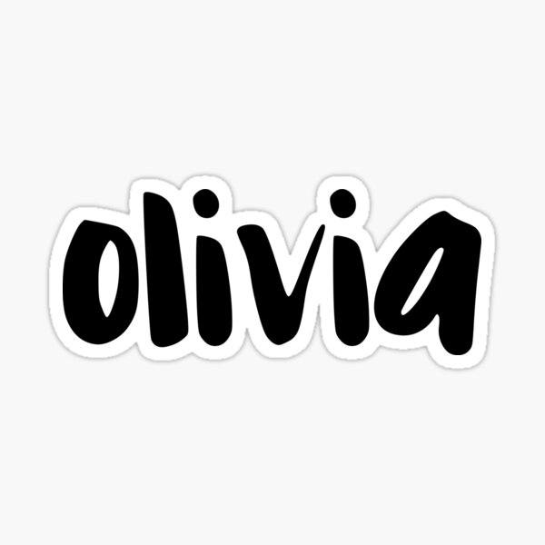 Olivia Stickers | Redbubble