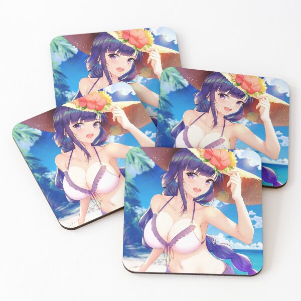 Item preview, Cumpleaños Vacaciones Raiden Ei Genshin Impact designed and sold by genshinwaifus.