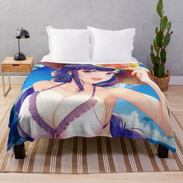 Item preview, Birthday Vacation Raiden Ei Genshin Impact designed and sold by genshinwaifus.