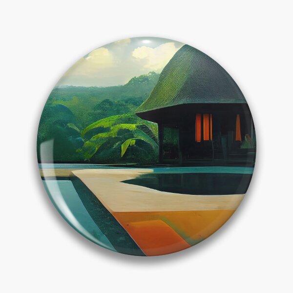 Item preview, Bali Landscape Illustration designed and sold by Alcaselzer.