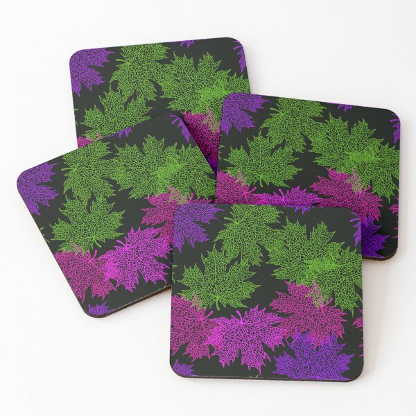 Item preview, Colorful Maple Leaves pattern - M20 designed and sold by Art-by-Geoff.