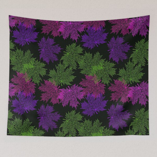 Item preview, Colorful Maple Leaves pattern - M20 designed and sold by Art-by-Geoff.