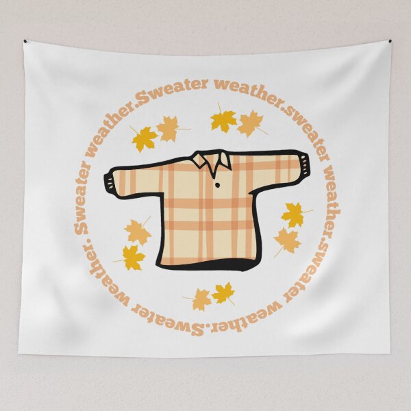 Item preview, Sweater weather plaid designed and sold by pastelsloth.