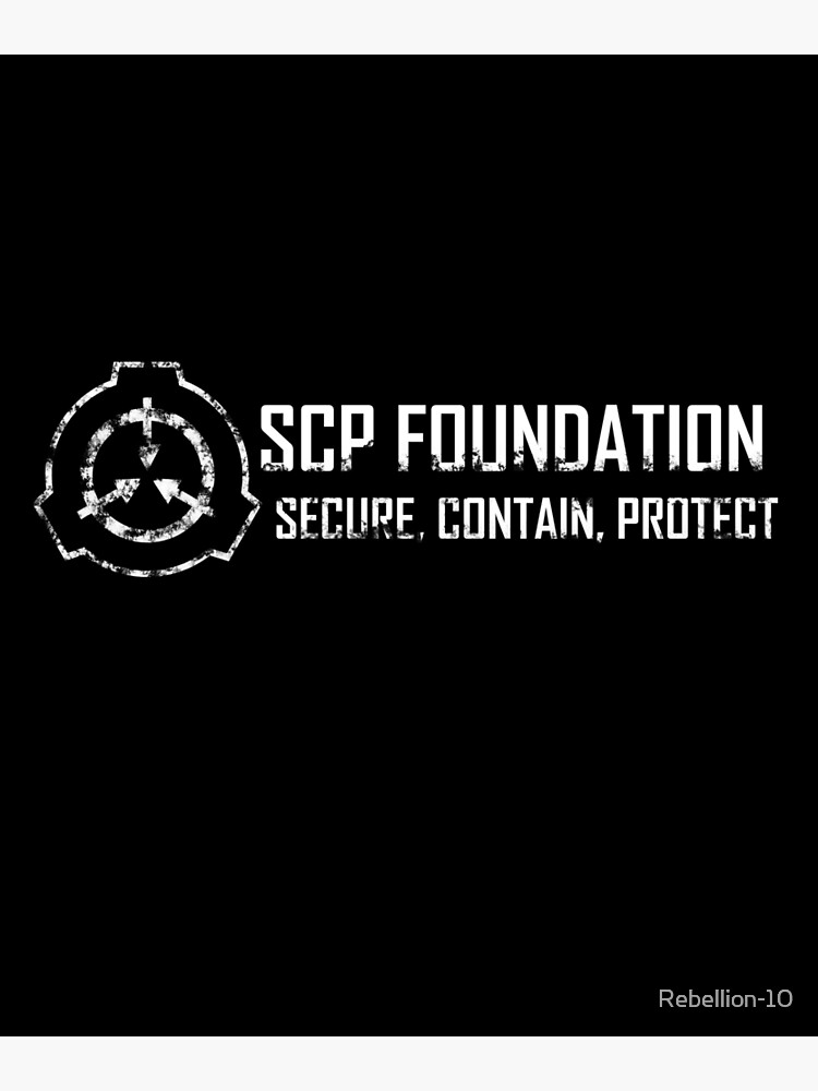 Scp Foundation Secure Contain Protect Canvas Print By Rebellion 10 Redbubble