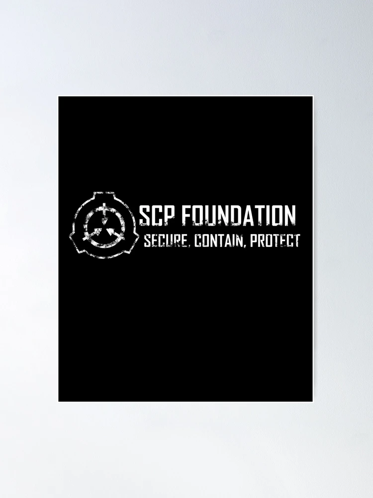 Download free Dark Textured Scp Logo Wallpaper 