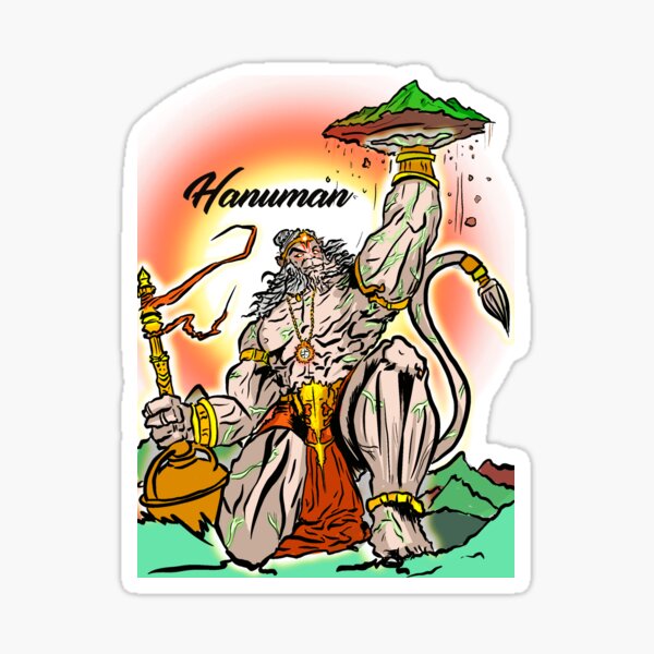 Hanuman Sticker