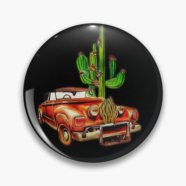 Item preview, Cactus and red car designed and sold by Gala-life1.
